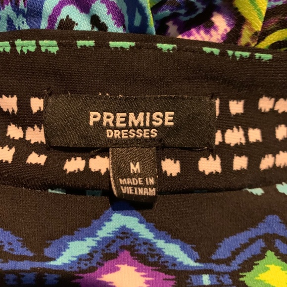 Premise Dress Faux Wrap Dress Size M - Picture 11 of 11